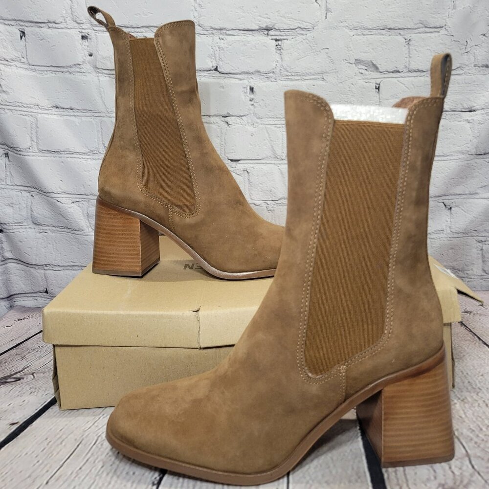 Steve Madden Women's Argent High Chelsea Booties